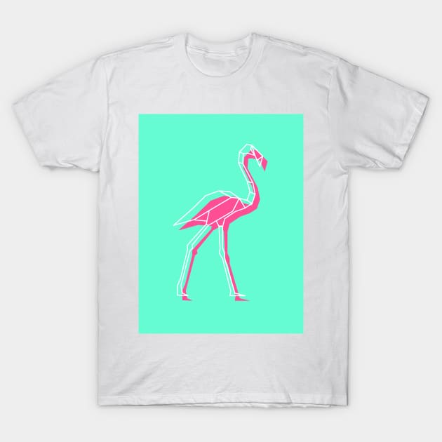 Flamingo T-Shirt by Polydesign